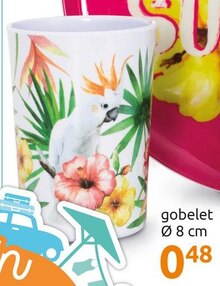 Gobelet - Action à Paris Gobelet en promo chez Action Paris à 0,48 €