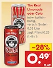 Aktuelles The Real Limonade Angebot bei Netto Marken-Discount in Langenhagen ab 0,49 €