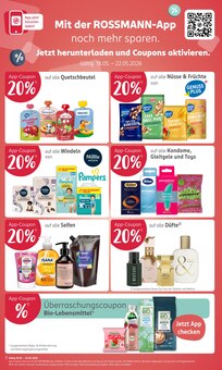 Pampers im Rossmann Prospekt "Mein Drogeriemarkt" mit 22 Seiten (Mainz)