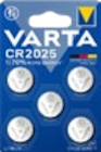 CR2025 von VARTA für 2,99 € bei Kaufland im Angebot CR2025 von VARTA im aktuellen Kaufland Prospekt