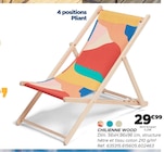 Gifi Gilly-sur-Isère - Promo Chilienne Wood Promo Chilienne Wood à 29,99 € dans le catalogue Gifi à Gilly-sur-Isère
