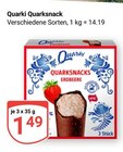 Quarksnack Angebote von Quarki bei GLOBUS Saarbrücken für 1,49 €