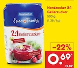 2:1 Gelierzucker Angebote von Nordzucker bei Netto Marken-Discount Detmold für 0,69 €