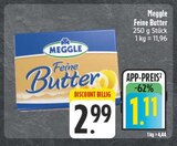 Feine Butter Angebote von Meggle bei EDEKA Altenburg für 1,11 €