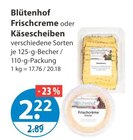 Frischcreme von Blütenhof im aktuellen V-Markt Prospekt für 2,22 €
