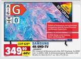 4K-UHD-TV 55CU6979 Angebote von Samsung bei Marktkauf Blaustein für 349,99 €