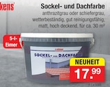 Sockel- und Dachfarbe Angebote von Wilckens bei Zimmermann Wilhelmshaven für 17,99 €