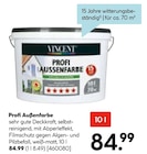 Profi Außenfarbe Angebote von Vincent bei Hellweg Ahaus für 84,99 €