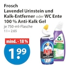 Lavendel Urinstein und Kalk-Entferner im V-Markt Prospekt Lavendel Urinstein und Kalk-Entferner von Frosch im aktuellen V-Markt Prospekt für 1,99 €