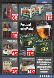 Bier im EDEKA Prospekt in Winterberg Aktueller EDEKA Prospekt mit Bier, "Aktuelle Angebote", Seite 19