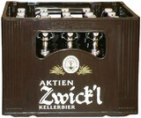 Kellerbier im Angebot bei REWE in Germering Kellerbier Angebote von Bayreuther Aktien Zwick’l bei REWE Germering für 13,99 €