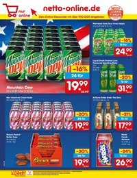 Netto Marken-Discount Mountain Dew im Prospekt 