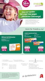 mea - meine apotheke Apotheken Prospekt der aktuellen Woche mit 4 Seiten, gültig von 01.07.2026 bis 31.07.2026, in Nieder-Olm und Umgebung Aktueller mea - meine apotheke Apotheken Prospekt in Nieder-Olm und Umgebung, "Unsere Juli-Angebote" mit 4 Seiten, 01.07.2026 - 31.07.2026