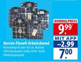 Herren-Flanell-Arbeitshemd im Angebot bei famila Nordost in Buchholz Herren-Flanell-Arbeitshemd Angebote bei famila Nordost Buchholz für 7,00 €