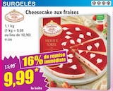 Cheesecake aux fraises à Norma dans Dombasle-sur-Meurthe Cheesecake aux fraises à Norma dans Dombasle-sur-Meurthe