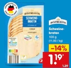 Schweinebraten im Angebot bei Netto Marken-Discount in Beckum Schweinebraten Angebote bei Netto Marken-Discount Beckum für 1,19 €