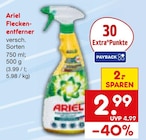 Aktuelle Ariel Angebote bei Netto Marken-Discount in Karlsruhe Aktuelles Fleckenentferner Angebot bei Netto Marken-Discount in Karlsruhe ab 2,99 €