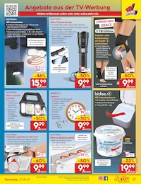 Netto Marken-Discount Taschenlampe im Prospekt 