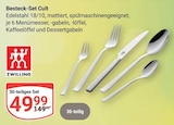 GLOBUS Regenstauf - Besteck-Set Cult Angebot im Prospekt Besteck-Set Cult bei GLOBUS im Regenstauf Prospekt für 49,99 €