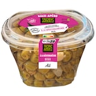 Olives vertes dénoyautées à la Méditerranéenne TROPIC APÉRO dans le catalogue Carrefour Market