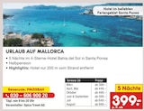 Aktuelles Urlaub auf Mallorca - 5 Nächte im 4-Sterne-Hotel Bahia del Sol in Santa Ponsa Angebot bei Netto Marken-Discount in Berlin ab 399,00 €