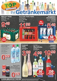 Aktueller TOP Getränke Getränkemärkte Prospekt für Düsseldorf 01.09.2025 - 06.09.2025 TOP Getränke Prospekt für Düsseldorf mit 4 Seiten