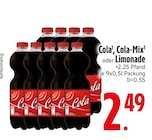 Cola im EDEKA Prospekt Cola von im aktuellen EDEKA Prospekt für 2,49 €