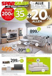 Sparkauf Möbel & Einrichtung Prospekt der aktuellen Woche mit 8 Seiten, gültig von 26.01.2026 bis 08.02.2026, in Michelfeld und Umgebung Aktueller Sparkauf Möbel & Einrichtung Prospekt in Michelfeld und Umgebung, "Küchenaktion Fix & Fertig" mit 8 Seiten, 26.01.2026 - 08.02.2026
