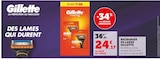 Recharges de lames - Gillette dans le catalogue Super U