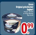 Original griechischer Joghurt im EDEKA Prospekt Original griechischer Joghurt von Greco im aktuellen EDEKA Prospekt für 0,99 €