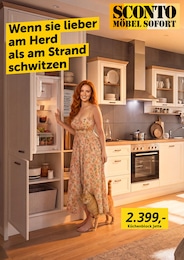 Sconto SB Prospekt für Büdingen: "Wenn Sie lieber am Herd als am Strand schwitzen", 1 Seite, 26.06.2026 - 31.08.2026