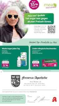 mea - meine apotheke Prospekt Unsere Mai-Angebote mit 4 Seiten