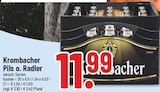 Pils o. Radler Angebote von Krombacher bei Marktkauf Wesel für 11,99 €