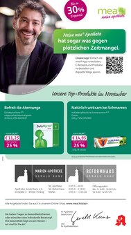 Aktueller mea - meine apotheke Prospekt