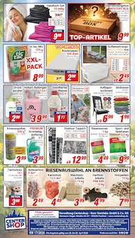 Wasser im CENTERSHOP Prospekt "Da geht was." mit 20 Seiten (Duisburg)