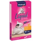 Vitakraft® Liquid Snack mit Huhn + Taurin 6 x 15 g bei Zookauf im Damme Prospekt für 1,79 €