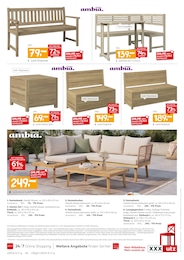 Gartenbank Angebot im aktuellen XXXLutz Möbelhäuser Prospekt auf Seite 6