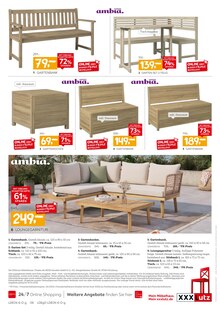 Sitzmöbel im aktuellen XXXLutz Möbelhäuser Prospekt (Remscheid) Sitzmöbel im XXXLutz Möbelhäuser Prospekt "GARTEN-PREISHITS" mit 6 Seiten (Remscheid)