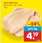 Aktuelles Mais-Hähnchen Angebot bei Netto Marken-Discount in Frankfurt (Main) ab 4,19 €