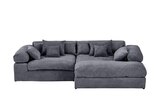 smart Ecksofa in trendigem Cordstoff Lianea Angebote bei Höffner Halle für 1.559,00 €