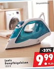 Dampfbügeleisen von Lentz für 9,99 € bei Mäc-Geiz im Angebot Dampfbügeleisen von Lentz im aktuellen Mäc-Geiz Prospekt
