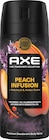 Deospray Peach Infusion von AXE für 5,25 € bei dm-drogerie markt im Angebot Deospray Peach Infusion von AXE im aktuellen dm-drogerie markt Prospekt