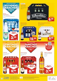 Wasser im Netto Marken-Discount Prospekt "DER ORT, AN DEM DU IMMER AUSGEZEICHNETE PREISE FINDEST." mit 2 Seiten (Cottbus)