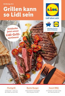 Grill im Lidl Prospekt "Grillen kann so Lidl sein" mit 26 Seiten (Duisburg)