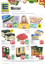 Supermarkt Prospekt von EDEKA Sonneberg EDEKA Prospekt: "Wir lieben Lebensmittel!", 40 Seiten, 28.09.2026 - 02.10.2026
