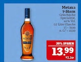 7-Stern im Angebot bei Marktkauf in Schwabach 7-Stern Angebote von Metaxa bei Marktkauf Schwabach für 13,99 €