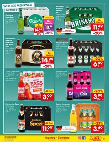 Franziskaner im aktuellen Netto Marken-Discount Prospekt (Wuppertal) Franziskaner im Netto Marken-Discount Prospekt "Aktuelle Angebote" mit 68 Seiten (Wuppertal)