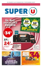 Catalogue Super U à Vieux-Moulins, avec 32 pages Prospectus Super U à Vieux-Moulins, "Un Noël inoubliable à prix bas", 32 pages, 05/12/2023 - 17/12/2023