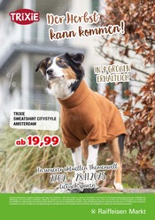 Aktueller Raiffeisen Markt Neunkirchen Prospekt mit Tierfutter, "Der Herbst kann kommen!", Seite 1