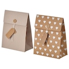 Geschenktüte verschiedene Muster braun von VINTERFINT für 2,49 € bei IKEA im Angebot Geschenktüte verschiedene Muster braun von VINTERFINT im aktuellen IKEA Prospekt